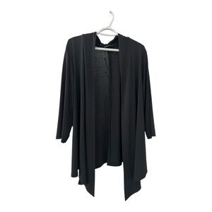 Dressy cardi hip length